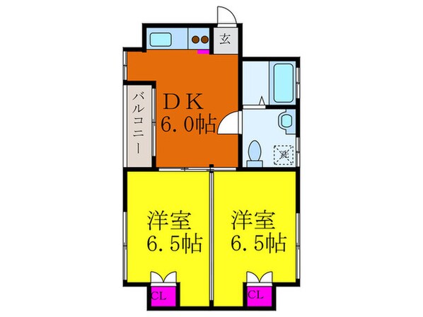 ＩＳＡＫＵ.Iの物件間取画像